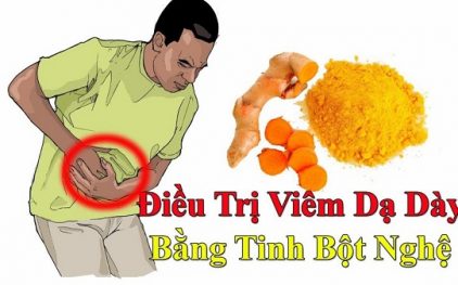 Vai trò của tinh bột nghệ tươi trong điều trị bệnh đau dạ dày