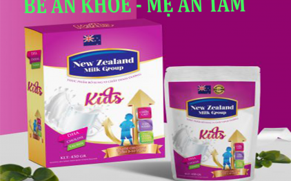 Sữa bột New Zealand Milk Group Kids hỗ trợ phát triển trí não cho trẻ