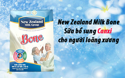 Sữa New Zealand Milk Bone – bổ sung Canxi cho người bị loãng xương